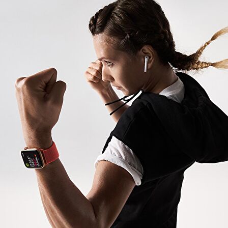 E2M APPLE WATCH 42-44MM KRD-03 HASIR SPOR KIRMIZI KORDON