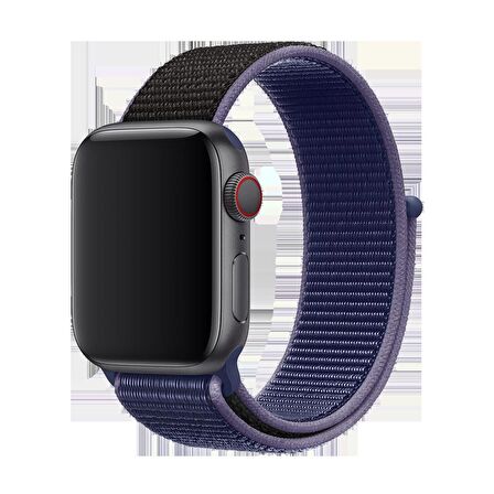 E2M APPLE WATCH 42-44MM KRD-03 HASIR MOR MENEKŞE KORDON