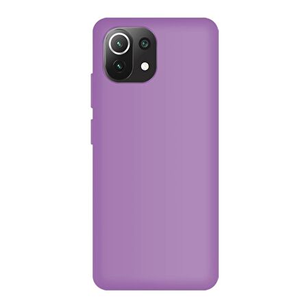 BİKAPAK ECO SENSE XIAOMI MI 11 LITE LİLA KAPAK