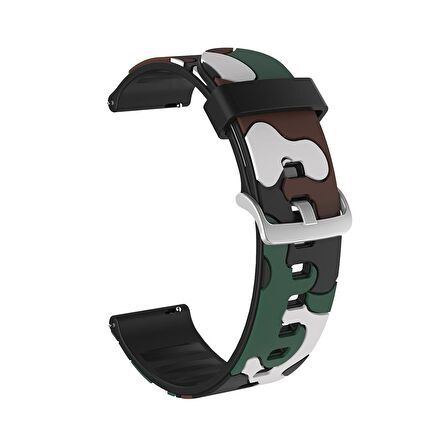 E2M Samsung Watch 20mm KRD-24 Kamuflaj Koyu Yeşil 