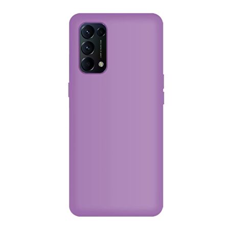 BİKAPAK ECO SENSE OPPO RENO 5 LİLA KAPAK