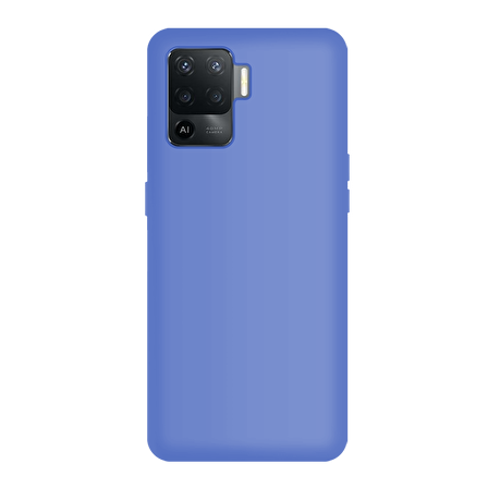 BİKAPAK ECO SENSE OPPO RENO 5 LITE AÇIK MAVİ KAPAK