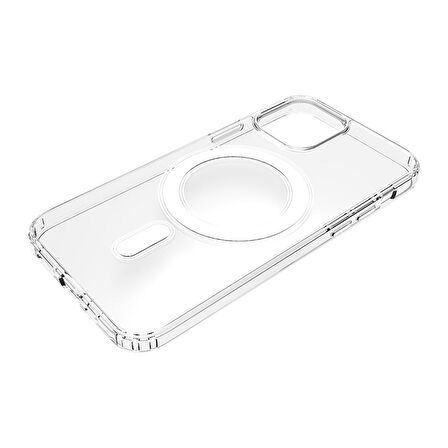 BİKAPAK MAGSAFE AIR IPHONE 13 PRO MAX ŞEFFAF KAPAK