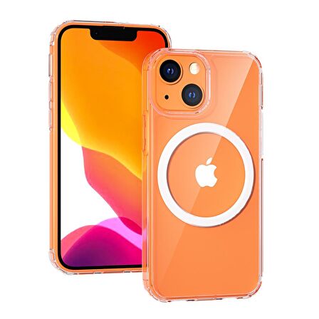 BİKAPAK MAGSAFE AIR IPHONE 13 ŞEFFAF KAPAK