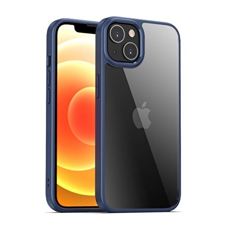 BİKAPAK ELIT SHINE IPHONE 13 MİNİ MAVİ KAPAK