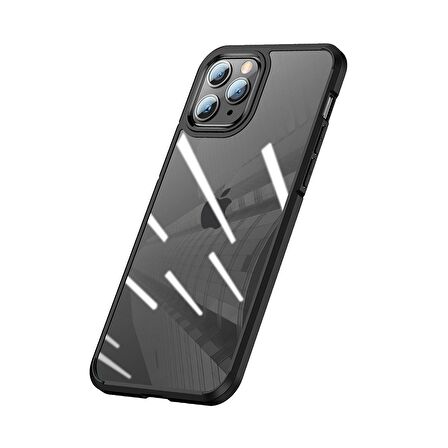 BİKAPAK ELIT CRYSTAL IPHONE 12 PRO MAX SİYAH KAPAK