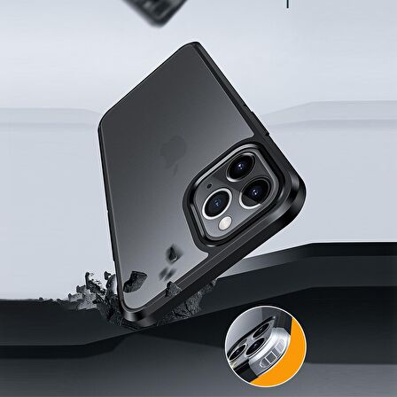 BİKAPAK ELIT FROZEN IPHONE 13 PRO SİYAH KAPAK