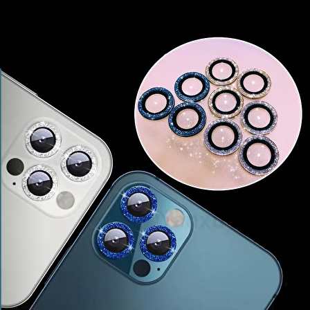 BİNANO IPHONE 11 PRO DIAMOND GOLD CAMERA KORUYUCU