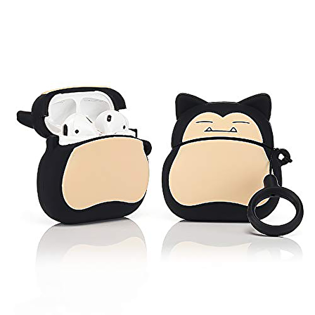 E2M AIRPODS PRO KILIF SNORLAX SİYAH