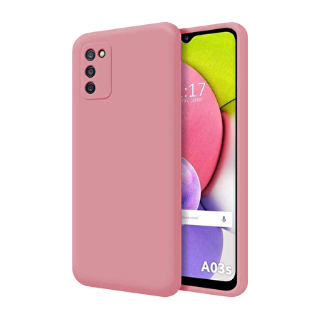 BİKAPAK ECO SENSE SAMSUNG A03S PEMBE KAPAK