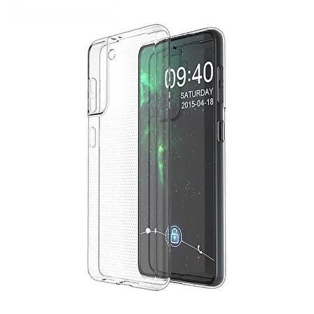 BİKAPAK ECO SİLİKON SAMSUNG S21 FE ŞEFFAF KAPAK