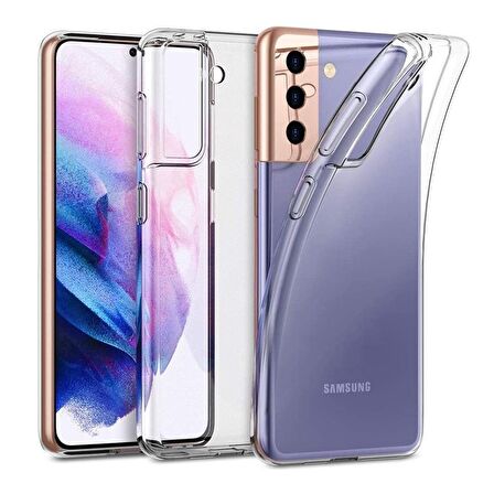 BİKAPAK ECO SİLİKON SAMSUNG S21 FE ŞEFFAF KAPAK