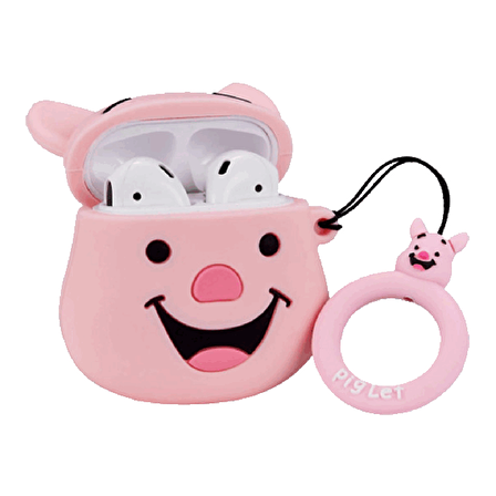 E2M AIRPODS 1-2 KILIF PİGLET PEMBE