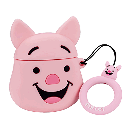 E2M AIRPODS 1-2 KILIF PİGLET PEMBE