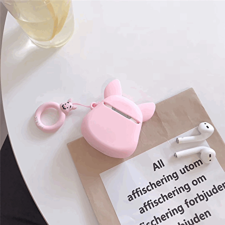 E2M AIRPODS 1-2 KILIF PİGLET PEMBE