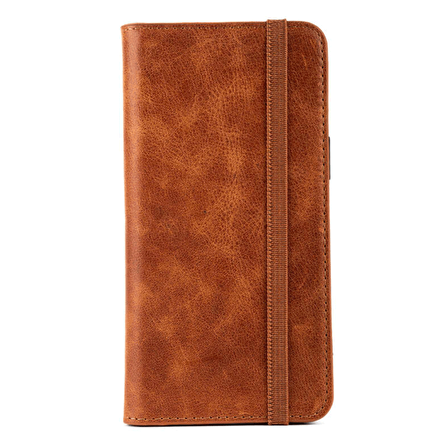 BİKAPAK LUXURY IPHONE 13 PRO MAX KAHVERENGİ CÜZDAN