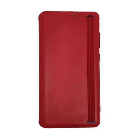 BİKAPAK SPORT IPHONE 13 PRO MAX KIRMIZI CÜZDAN KIL