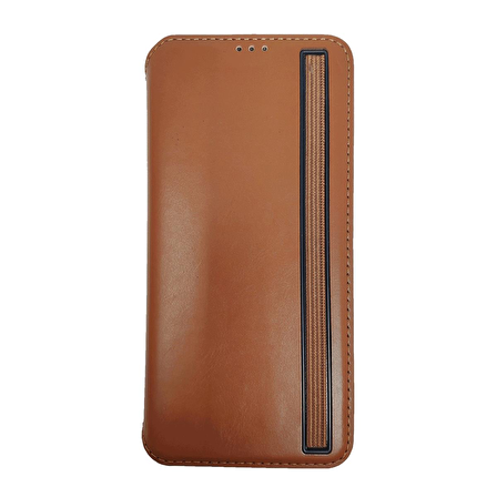 BİKAPAK SPORT IPHONE 13 PRO MAX KAHVERENGİ CÜZDAN 