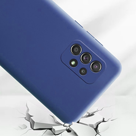 BİKAPAK ECO SENSE SAMSUNG A73 SİYAH KAPAK
