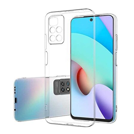 BİKAPAK ECO SİLİKON REDMI 10 2022 ŞEFFAF  KAP