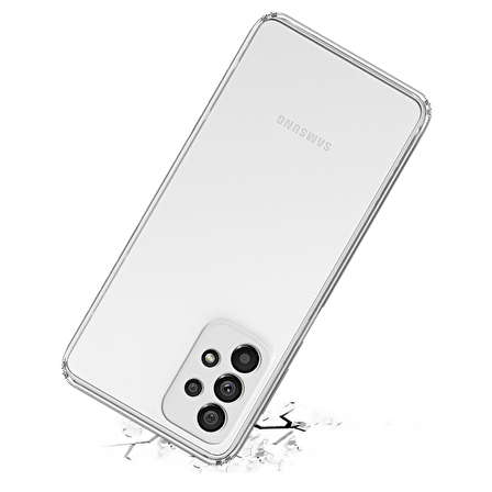 BİKAPAK ECO SİLİKON SAMSUNG A73 ŞEFFAF KAPAK