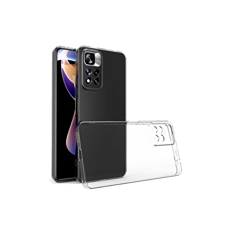 BİKAPAK ECO SİLİKON XIAOMI REDMI NOTE 11 PRO ŞEFFAF KAPAK