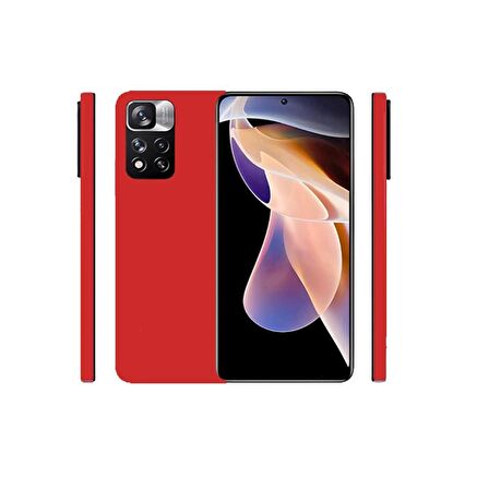 BİKAPAK ECO SENSE XIAOMI REDMI NOTE 11 PRO KIRMIZI KAPAK