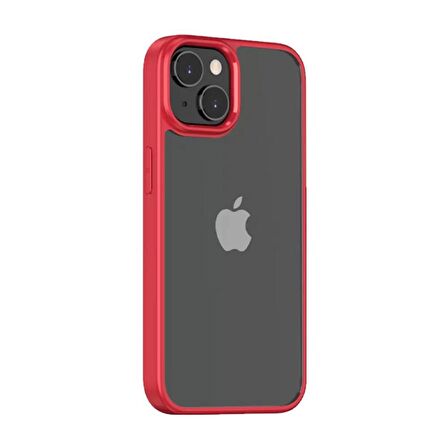 BİKAPAK ELIT CRYSTAL IPHONE 14 PLUS KIRMIZI KAPAK