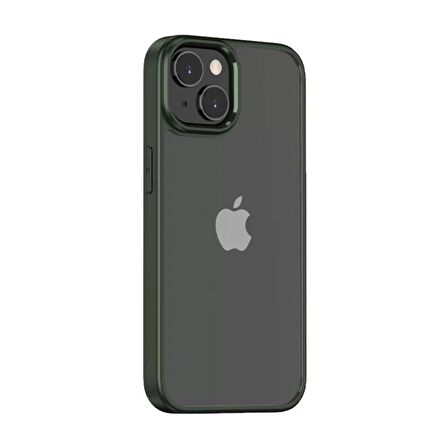 BİKAPAK ELIT CRYSTAL IPHONE 14 PLUS YEŞİL KAPAK