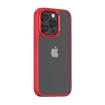 BİKAPAK ELIT CRYSTAL IPHONE 14 PRO KIRMIZI KAPAK