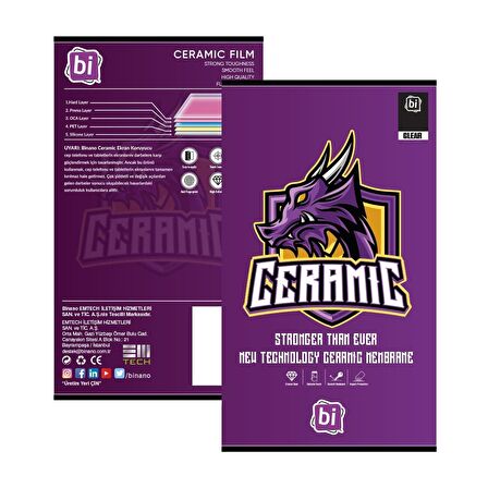 BİNANO CERAMIC MATTE IPHONE 14 EKRAN KORUYUCU