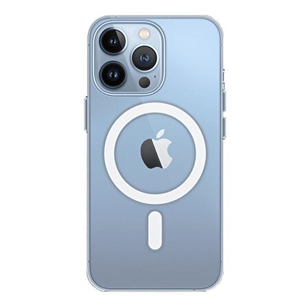 BİKAPAK MAGPRO IPHONE 14 PRO BEYAZ KAPAK