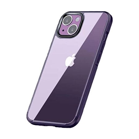 BİKAPAK ELIT CRYSTAL IPHONE 14 PLUS ELDERBERRY KAPAK