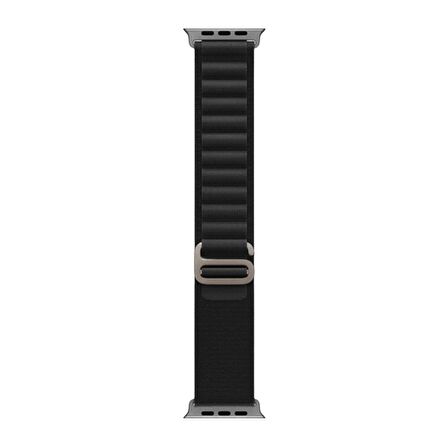 E2M Apple Watch Uyumlu 42-44-45-49MM KRD-26 ALPINE SİYAH 