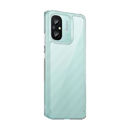 BİKAPAK ECO SİLİKON XIAOMI REDMI 12C ŞEFFAF KAPAK