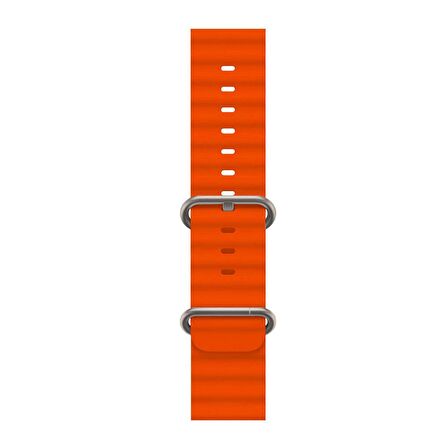 E2M Apple Watch Uyumlu 42-44-45-49MM KRD-28 OCEAN TURUNCU 