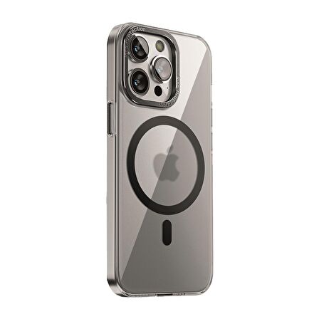 BİKAPAK MAGMIST IPHONE 14 PRO MAX SİYAH KAPAK