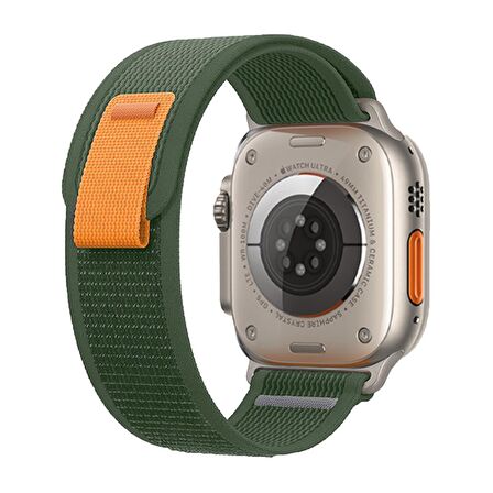 E2M Apple Watch Uyumlu 38-40-41MM KRD-27 TRIAL HAKİ KORDO 
