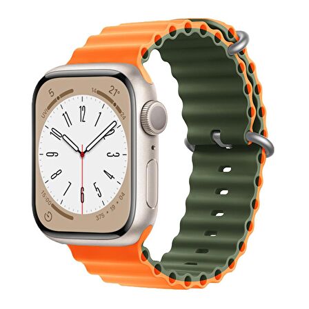 E2M APPLE WATCH 38-40-41MM KRD-28 OCEAN ÇİFT RENKL