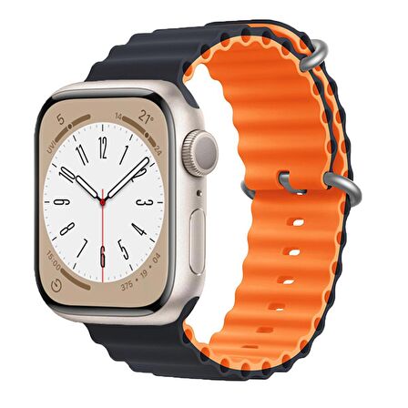 E2M APPLE WATCH 38-40-41MM KRD-28 OCEAN ÇİFT RENKL