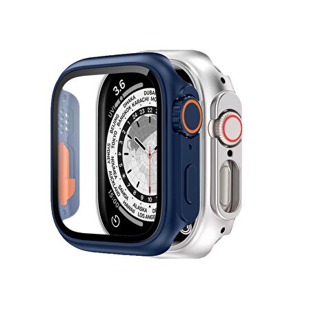 BİNANO Apple Watch Uyumlu 40MM ULTRA DÖNÜŞTÜRÜCÜ LACİVERT 