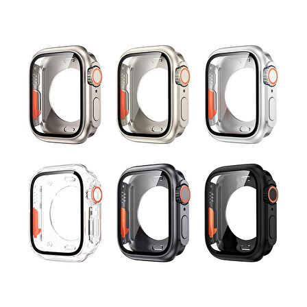 BİNANO Apple Watch Uyumlu 41MM ULTRA DÖNÜŞTÜRÜCÜ BEYAZ KA 