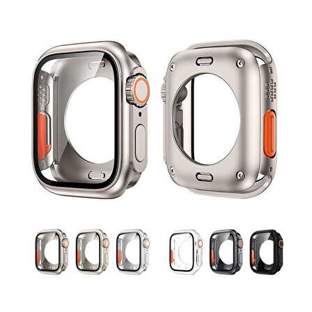 BİNANO Apple Watch Uyumlu 45MM ULTRA DÖNÜŞTÜRÜCÜ KIRMIZI 