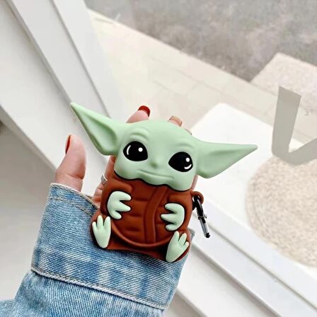 E2M AIRPODS 1-2 KILIF YODA YEŞİL