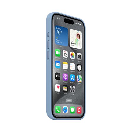 BİKAPAK MAGSENSE IPHONE 15 PRO LIGHT BLUE KAPAK