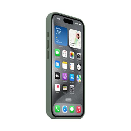 BİKAPAK MAGSENSE IPHONE 15 PRO GREEN KAPAK