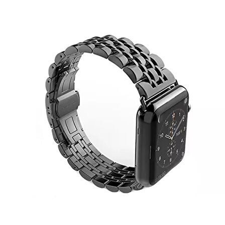 E2M APPLE WATCH 42-44MM KRD-07 METAL FULL ALTIN KORDON