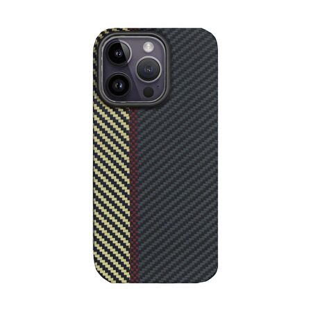 BİKAPAK MAGCARBON IPHONE 15 PRO SİYAH KAPAK