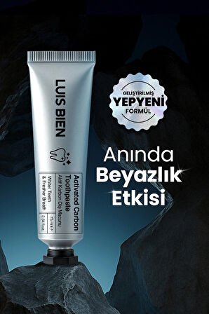 Aktif Karbon Diş Beyazlatma Macunu 75 ml