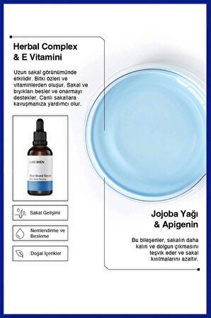 Mavi Sakal Bakım Serumu 20 ML